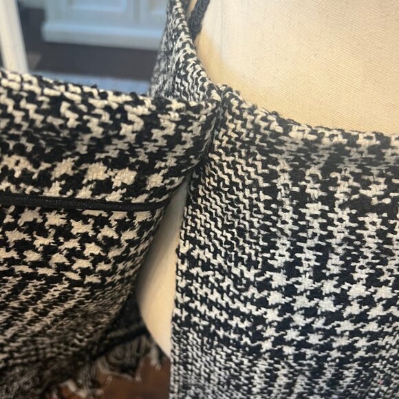 Romeo & Juliet Couture Houndstooth Plaid Wrap Mini Skirt S - Picture 8 of 9